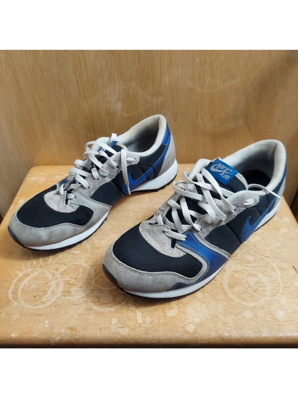 Nike Air Vengeance 429627-001 Men's US 14 Blue Black Grey Running Shoes